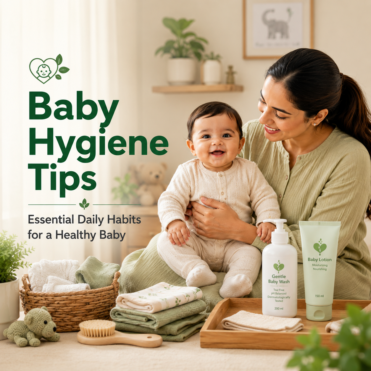 Baby Hygiene Tips: Essential Daily Habits for a Healthy Baby