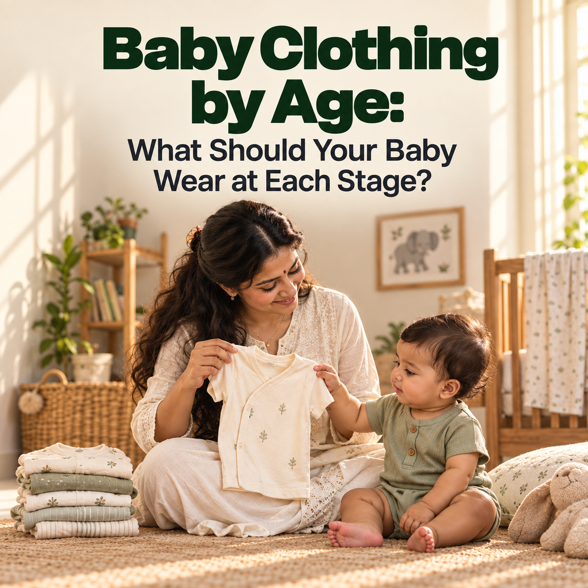 Baby Clothing by Age: What Should Your Baby Wear at Each Stage?