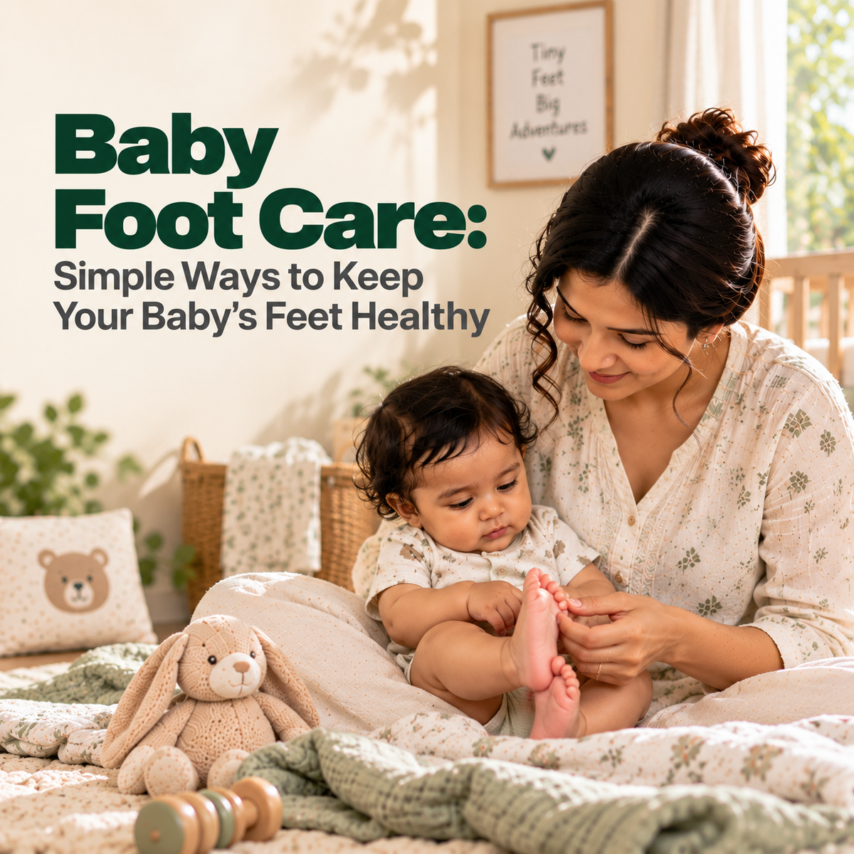 Baby Foot Care: Simple Ways to Keep Your Baby's Feet Healthy