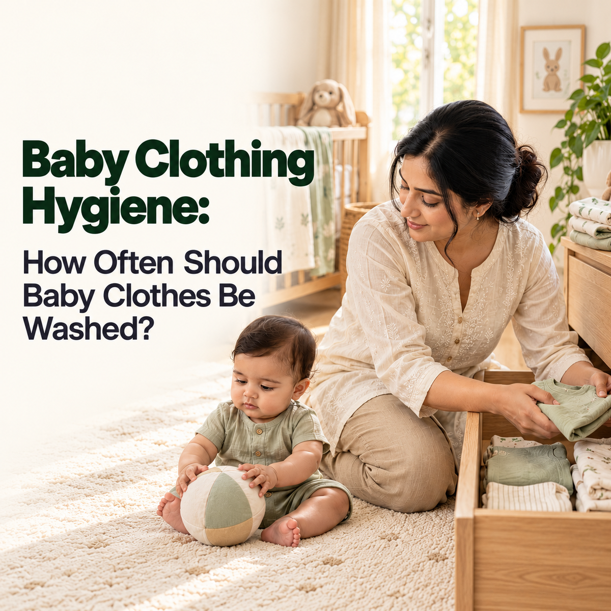 Baby Clothing Hygiene: How Often Should Baby Clothes Be Washed?