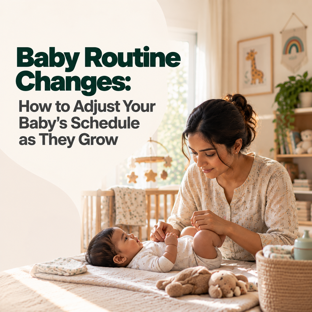 Baby Routine Changes: How to Adjust Your Baby's Schedule as They Grow