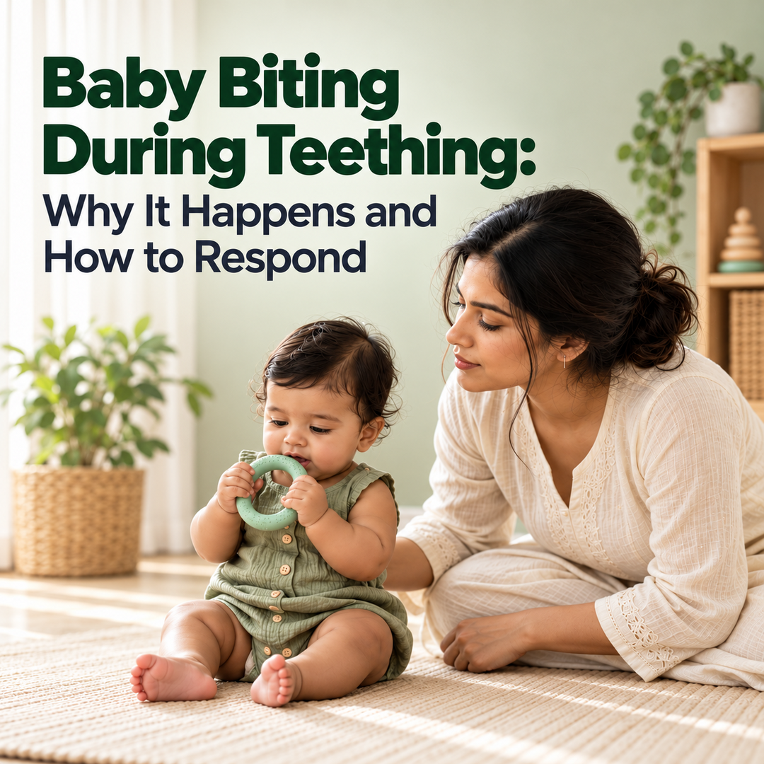 Baby Biting During Teething: Why It Happens and How to Respond