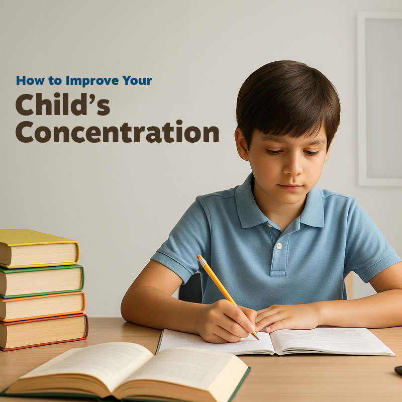 How to Improve Your Child’s Concentration