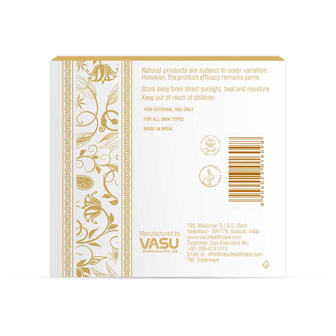 Vasu Facial Beauty Gel Cream - Enriched with Kumkumadi Tailam - Age Revitalizing - Reduce Hyperpigmentation & Age Spots - Novel Gelling Technology - Specially Formulated For Oily & Acne-prone Skin