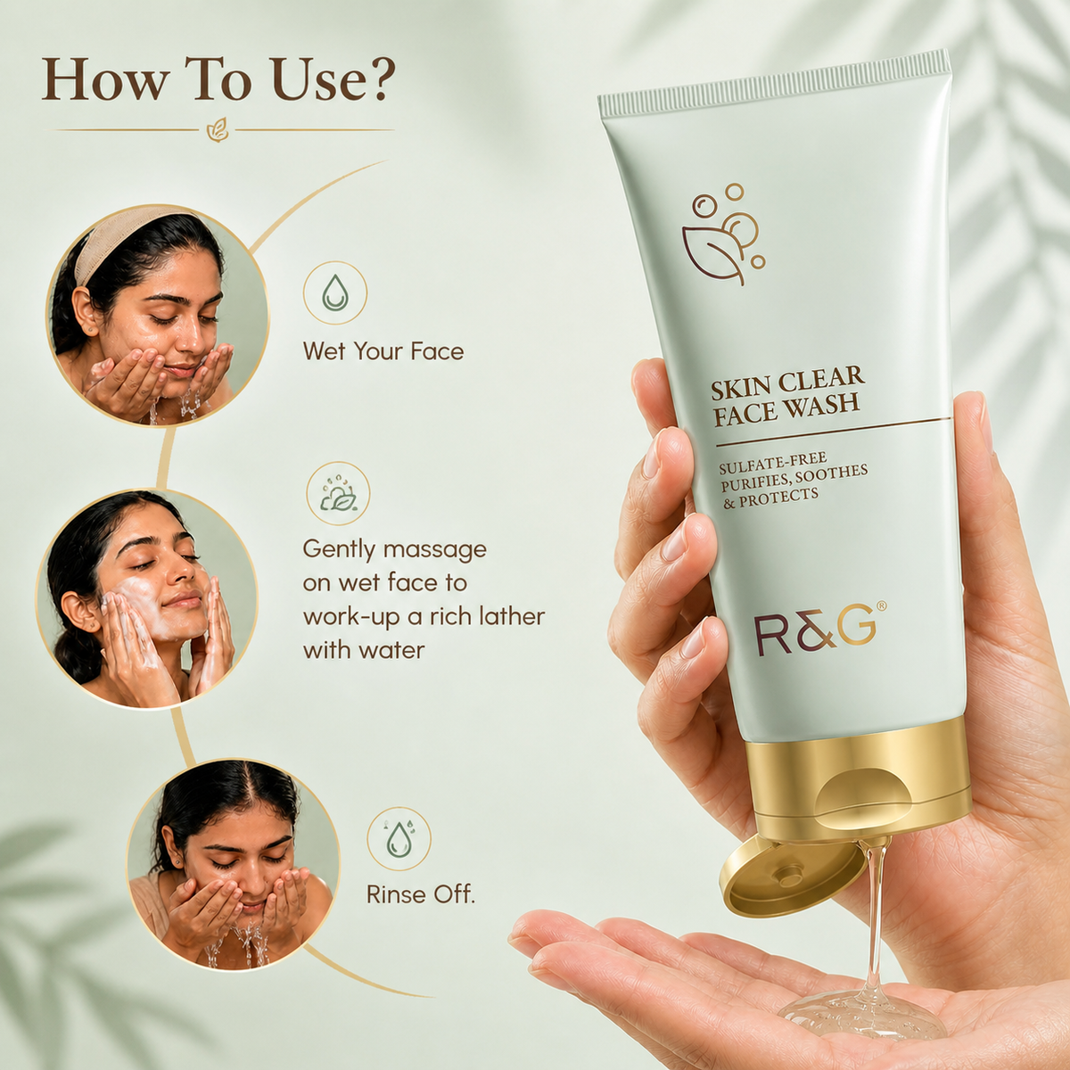 R&G Skin Clear Face Wash For Women & Men
