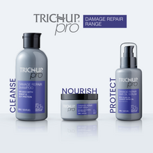Load image into Gallery viewer, Trichup Pro Damage Repair & Instant Smoothing Hair Care Kit for Dry Frizzy Hair (Set of 3)- Shampoo 300 ml + Hair Oil Serum 100 ml + Hair Mask 200 ml