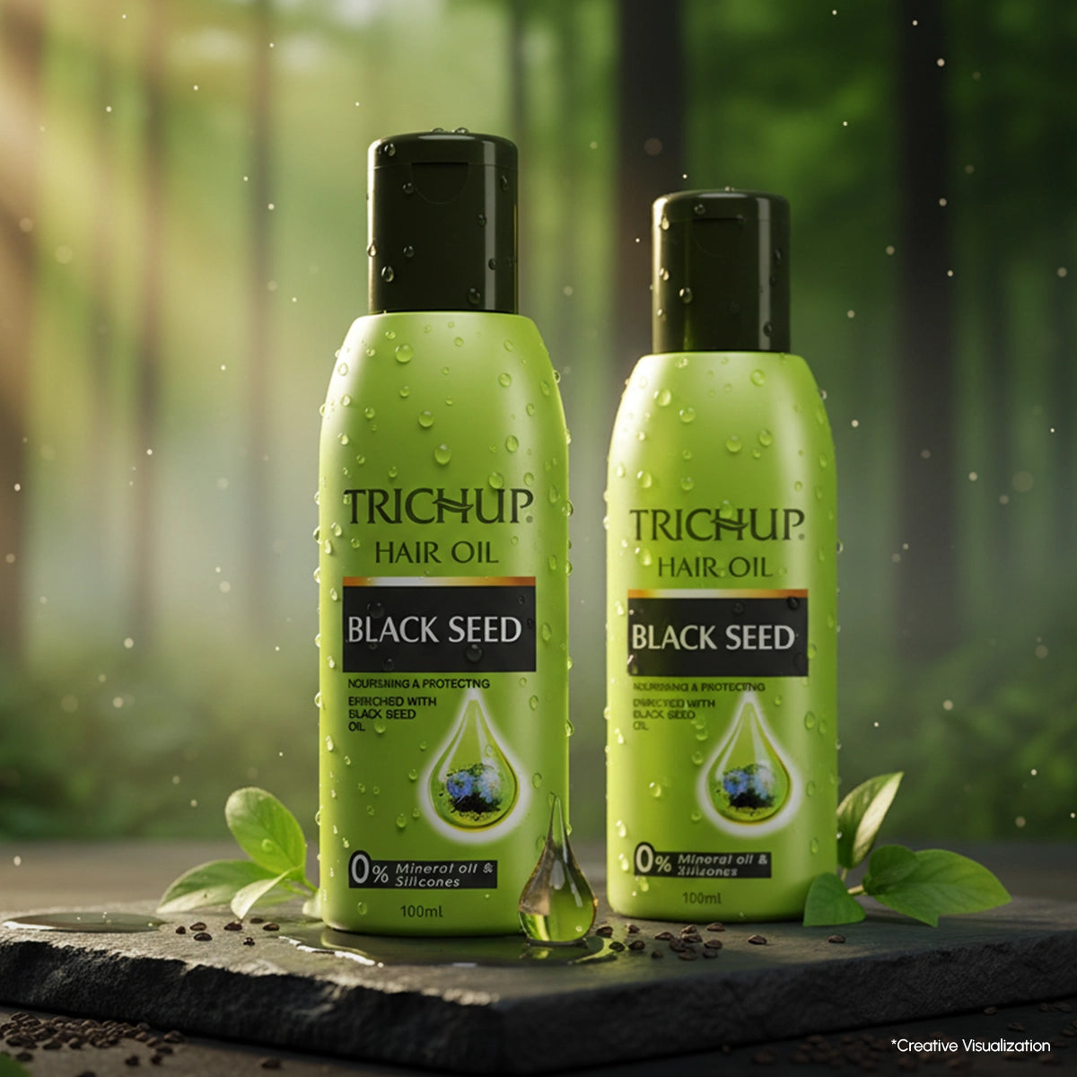 Trichup Black Seed Hair Oil - 100ml (Pack of 2)