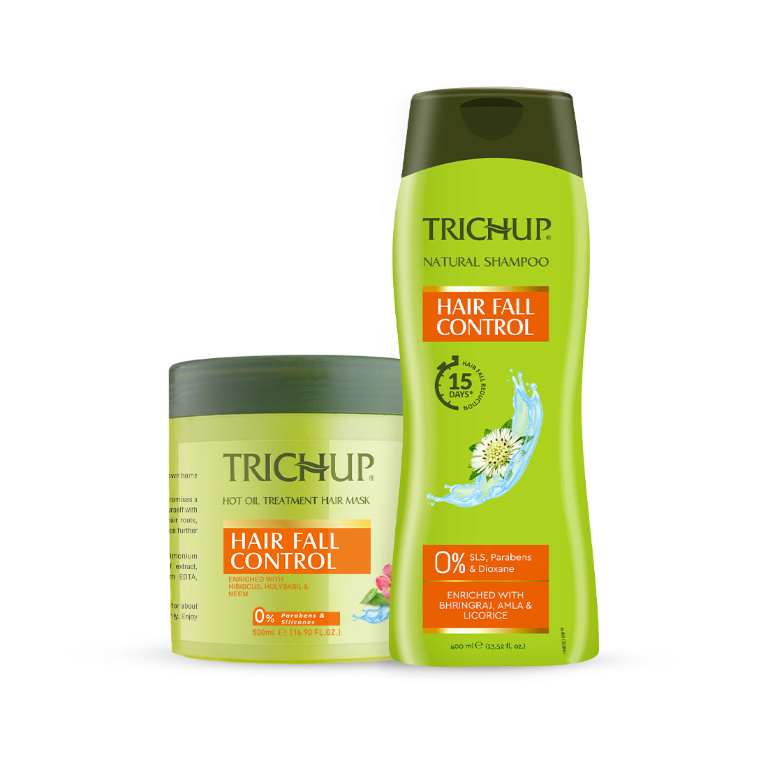 Trichup Hair Fall Control Shampoo & Hair Mask Kit