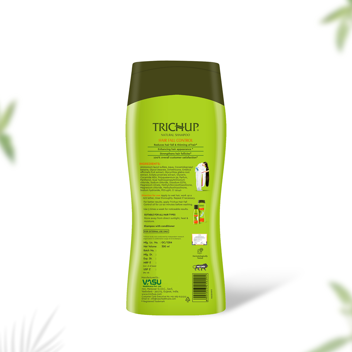 Trichup Hair Fall Control Natural Shampoo 100ml