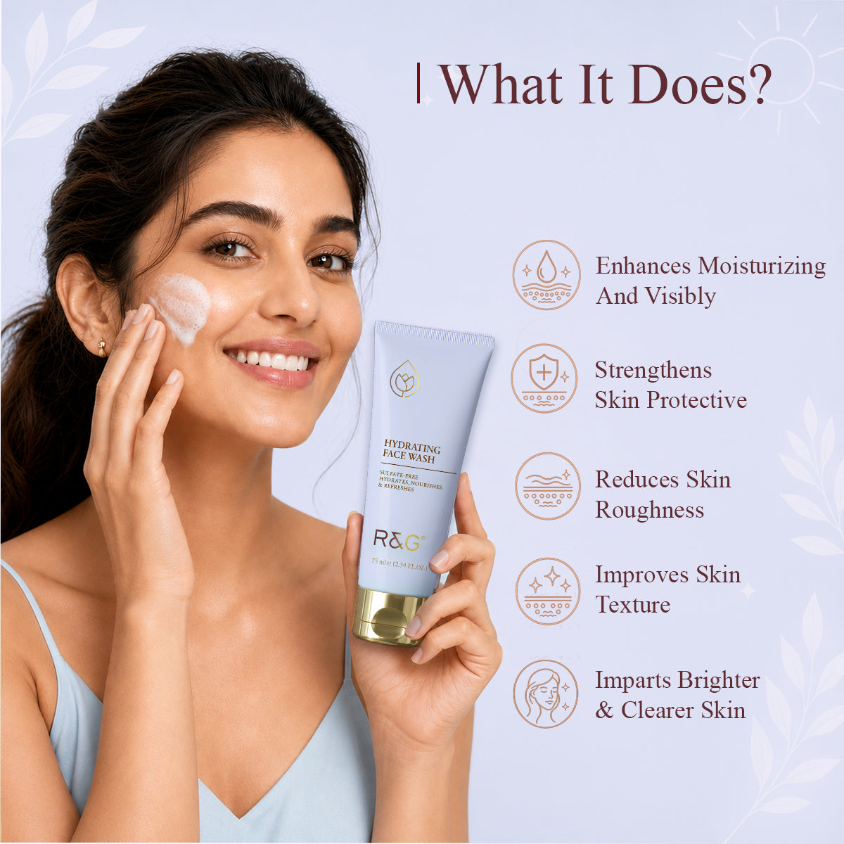 R&G Hydrating Face Wash For Women & Men