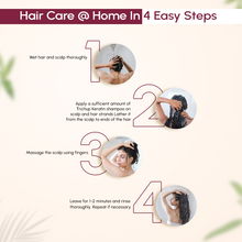 Load image into Gallery viewer, Trichup Keratin Hair Shampoo - For Damaged Hair Repair - Rebuild Strength, Returns Elasticity & Reduces Breakage - Get Healthy, Shiny and Frizz-free Hair