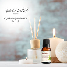 Load image into Gallery viewer, Vasu Aromatics Combo of Basil, Peppermint, Lemon, Lemongrass Essential Oil - 100% Pure &amp; Natural - Air Freshener - For a Refreshing &amp; Relaxing Bathing Experience
