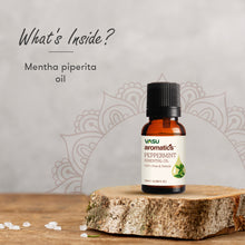 Load image into Gallery viewer, Vasu Aromatics Combo of Basil, Peppermint, Lemon, Lemongrass Essential Oil - 100% Pure & Natural - Air Freshener - For a Refreshing & Relaxing Bathing Experience