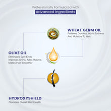 Load image into Gallery viewer, Trichup Pro Damage Repair & Instant Smoothing Hair Care Combo for Dry Frizzy Hair (Set of 2) - Shampoo 300 ml + Hair Oil Serum 100 ml | Improves Texture, Manageability | Control Breakage | Nourishment