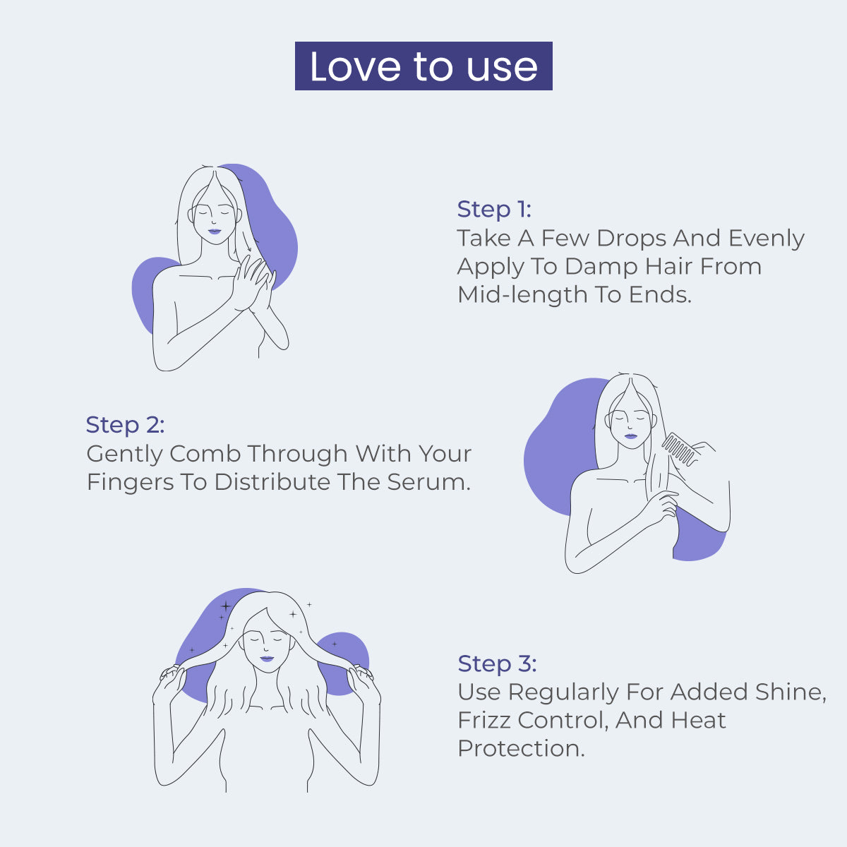 Trichup Pro Damage Repair & Instant Smoothing Hair Care Combo (Shampoo 300ml + Oil Serum 100ml)