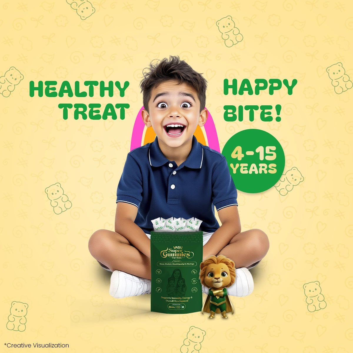 Vasu Super Gummies For Kids (30 Gummies)