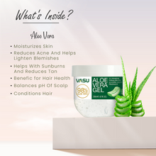 Load image into Gallery viewer, Vasu Kumkumadi Tailam with Aloe Vera Gel - Enriched with Saffron, Aloe Vera & Manjistha - Hydrates, Nourishes & Moisturizes Your Skin By Maintaining Natural Glow