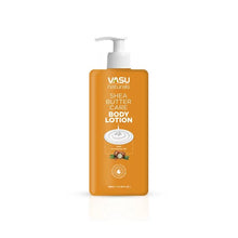 Load image into Gallery viewer, Vasu Naturals Shea Butter Body Lotion - Enriched with Shea Butter &amp; ProVitamin B5 - Attracts &amp; Retains Moisture - Leaves Skin Deeply Hydrated &amp; Nourished - Pack of 2 - VasuStore
