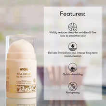 Load image into Gallery viewer, Vasu Age Revitalizing Day &amp; Night Cream - Enriched with Kumkumadi Tailam - It Reduces Fine Lines, Wrinkles &amp; Sagging Skin and Instantly Improves Skin Firmness - VasuStore

