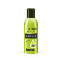 Load image into Gallery viewer, Trichup Black Seed Hair Oil - Prevent Premature Greying of Your Hair - Effectively Nourishes, Protects Hair from Damage &amp; Promotes Healthy Hair - VasuStore
