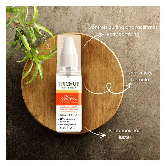 Trichup Frizz Control Hair Serum - VasuStore