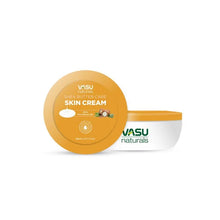 Load image into Gallery viewer, Vasu Naturals Shea Butter Care Skin Cream - Enriched with Shea Butter &amp; Argan Oil - Nourishes &amp; Protects Skin Without Clogging Pores - Attracts &amp; Retains Moisture - 140ml - VasuStore
