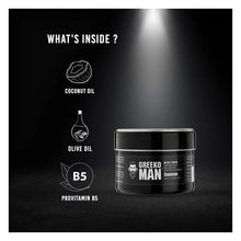 Load image into Gallery viewer, Greeko Man Beard Cream - Enriched with Shea Butter, Coconut Oil &amp; Vitamin E - It Nourishes, Softens &amp; Moisturizes Your Beard - Also Helps to Style - VasuStore
