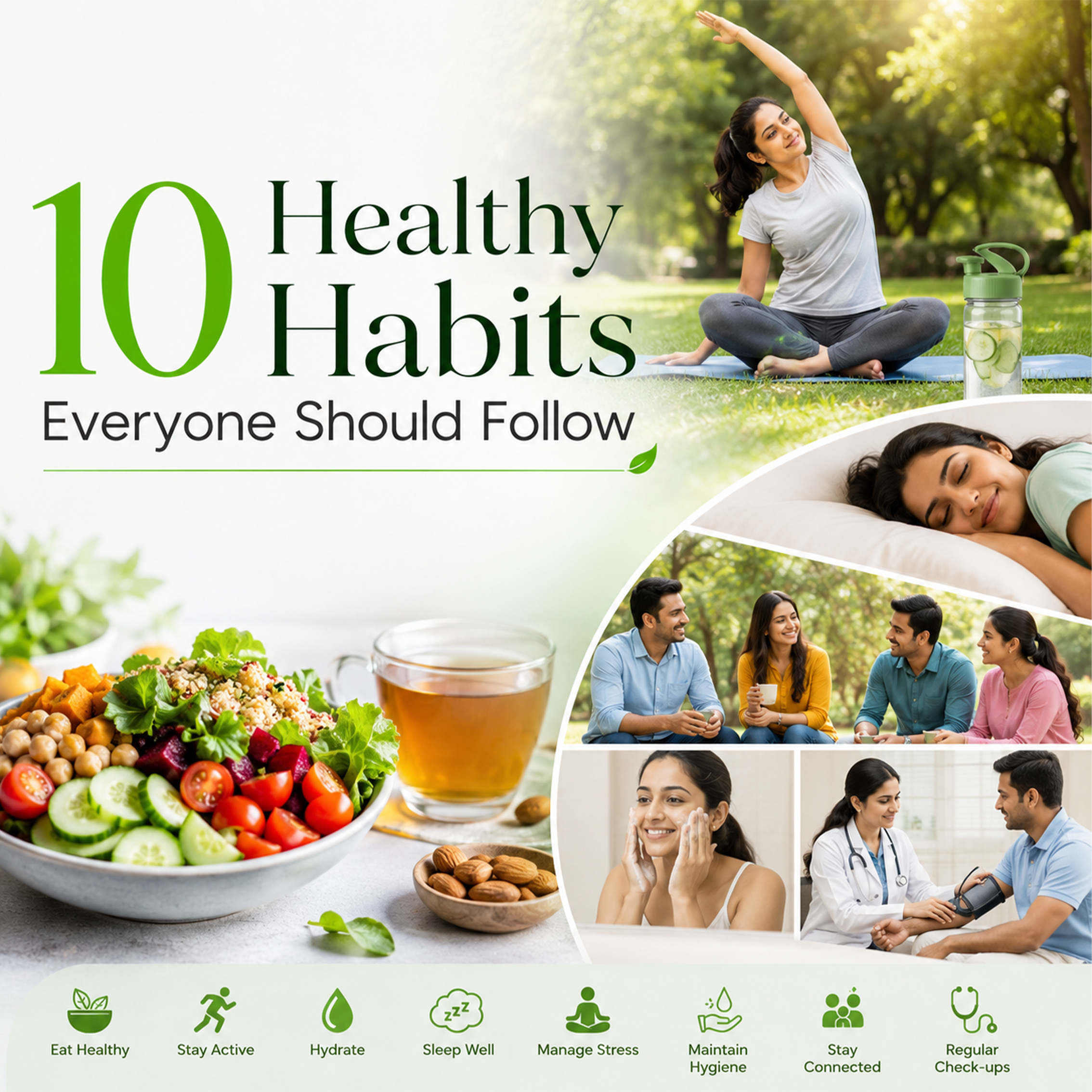10 Healthy Habits Everyone Should Follow