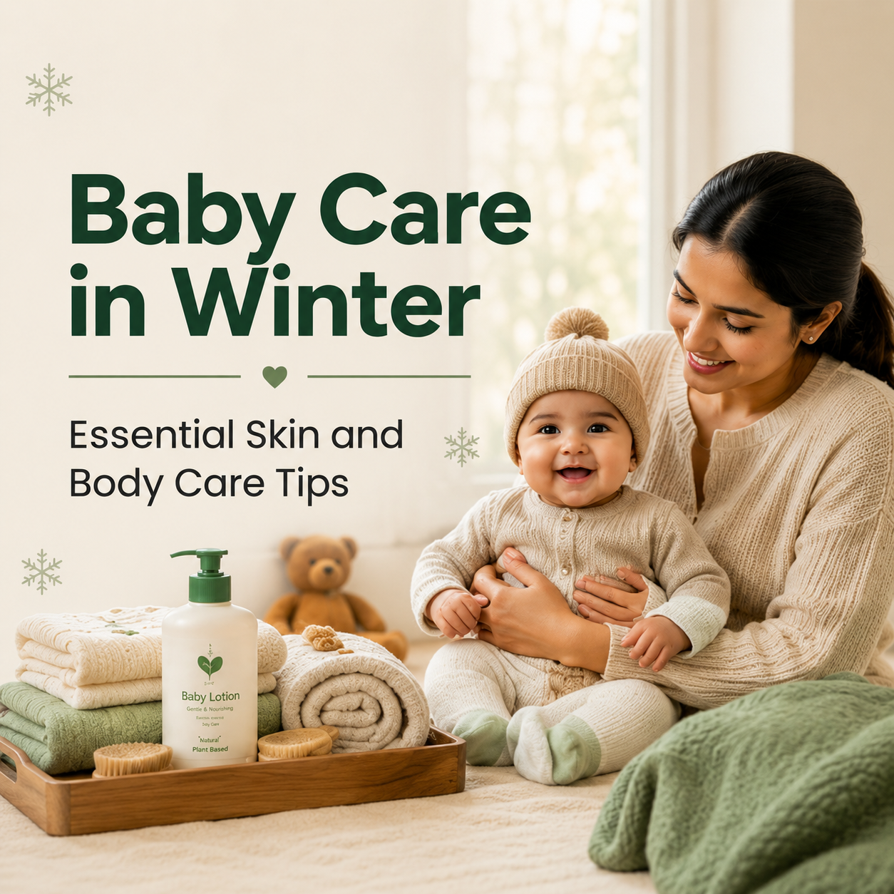 Baby Care in Winter: Essential Skin and Body Care Tips