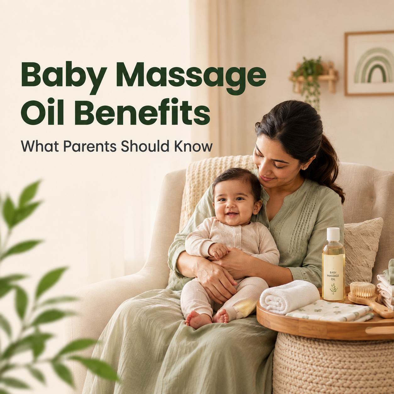 Baby Massage Oil Benefits