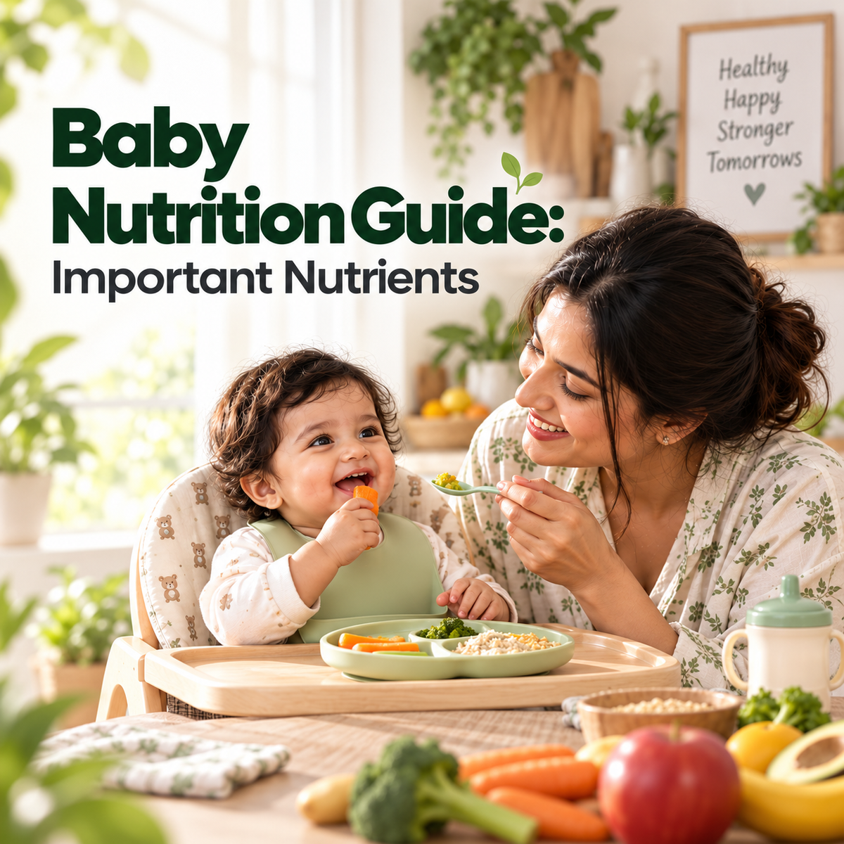 Baby Nutrition Guide: Important Nutrients