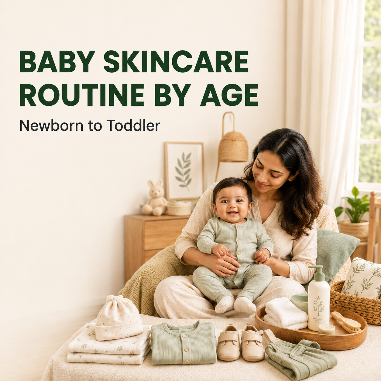 Baby Skincare Routine by Age