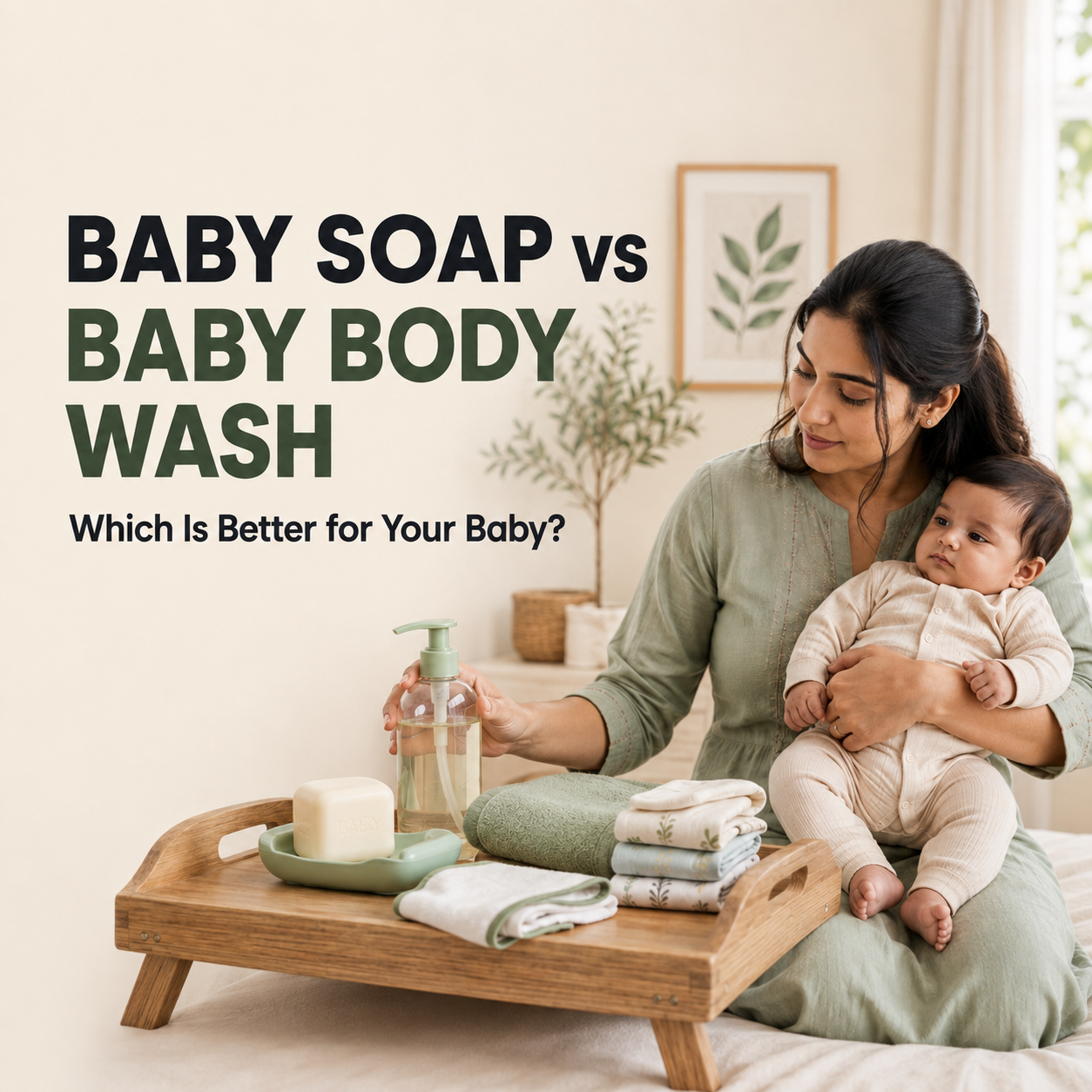 Baby Soap vs Baby Body Wash