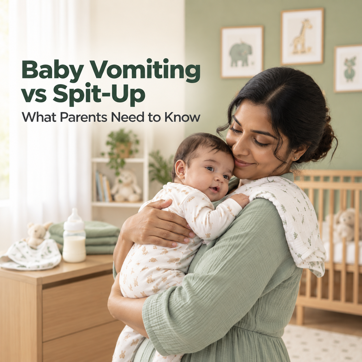 Baby Vomiting vs Spit-Up: What Parents Need to Know