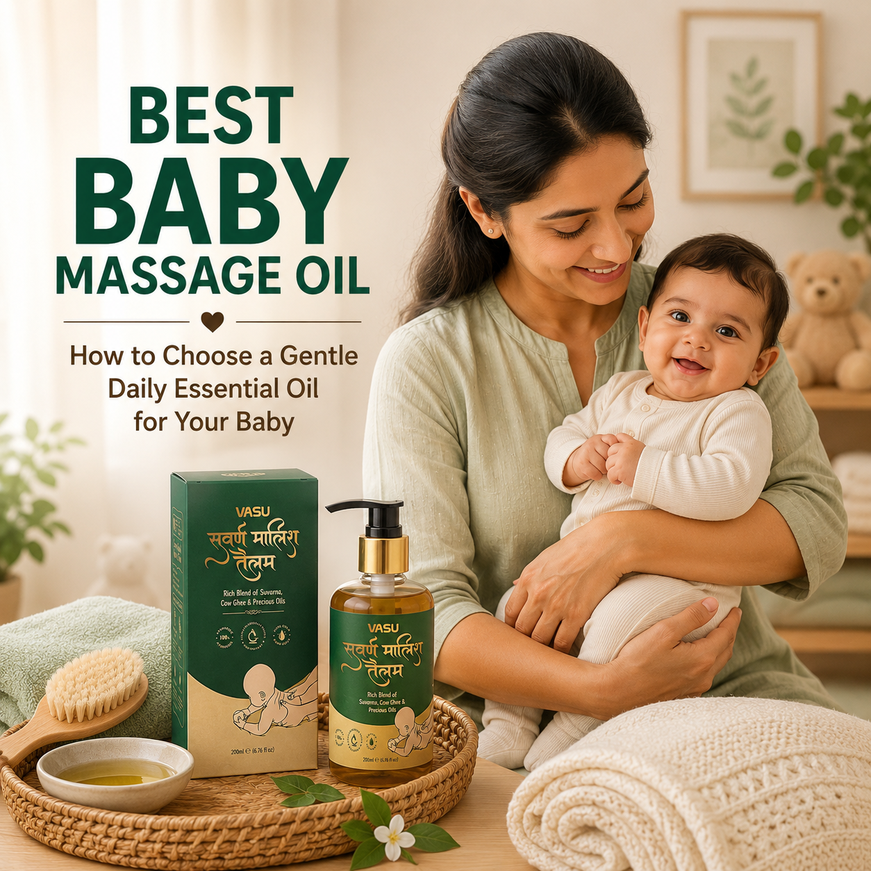 Best Baby Massage Oil: How to Choose a Gentle Daily Essential Oil for Your Baby