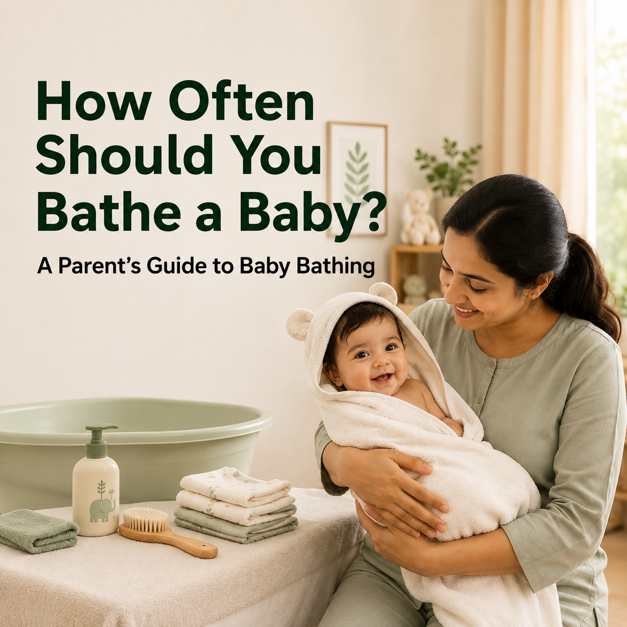How Often Should You Bathe a Baby