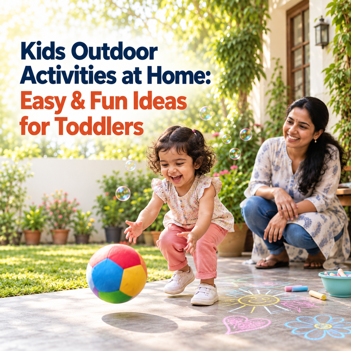 Kids Outdoor Activities at Home: Easy &amp; Fun Ideas for Toddlers