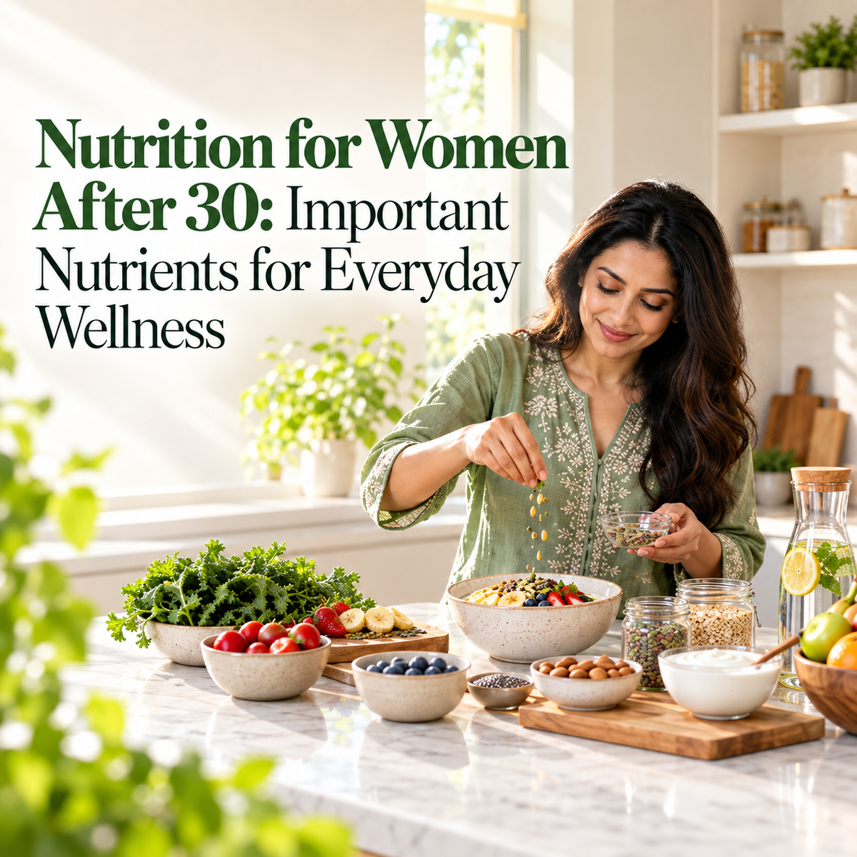 Nutrition for Women After 30: Key Nutrients