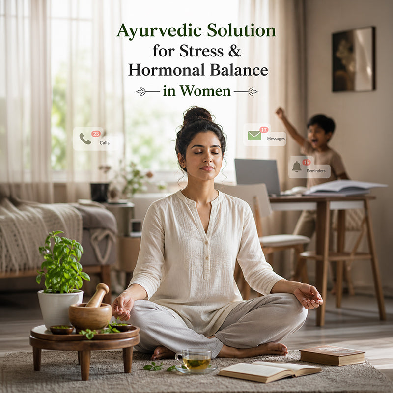 Ayurvedic Solution for Stress & Hormonal Balance in Women
