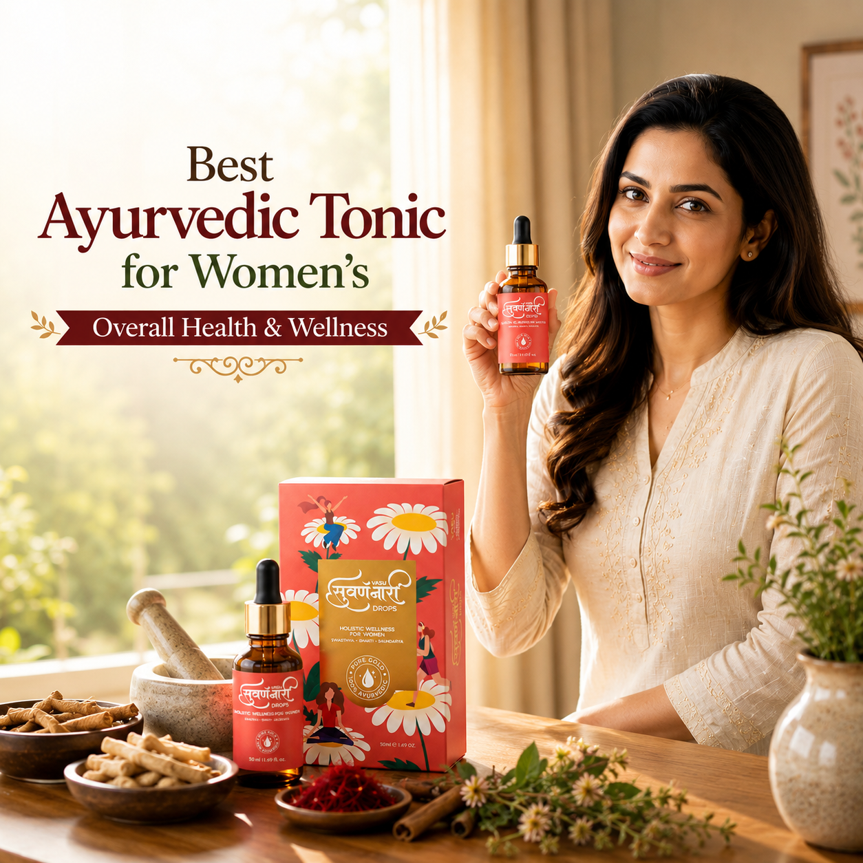 Best Ayurvedic Tonic for Women’s Overall Health & Wellness