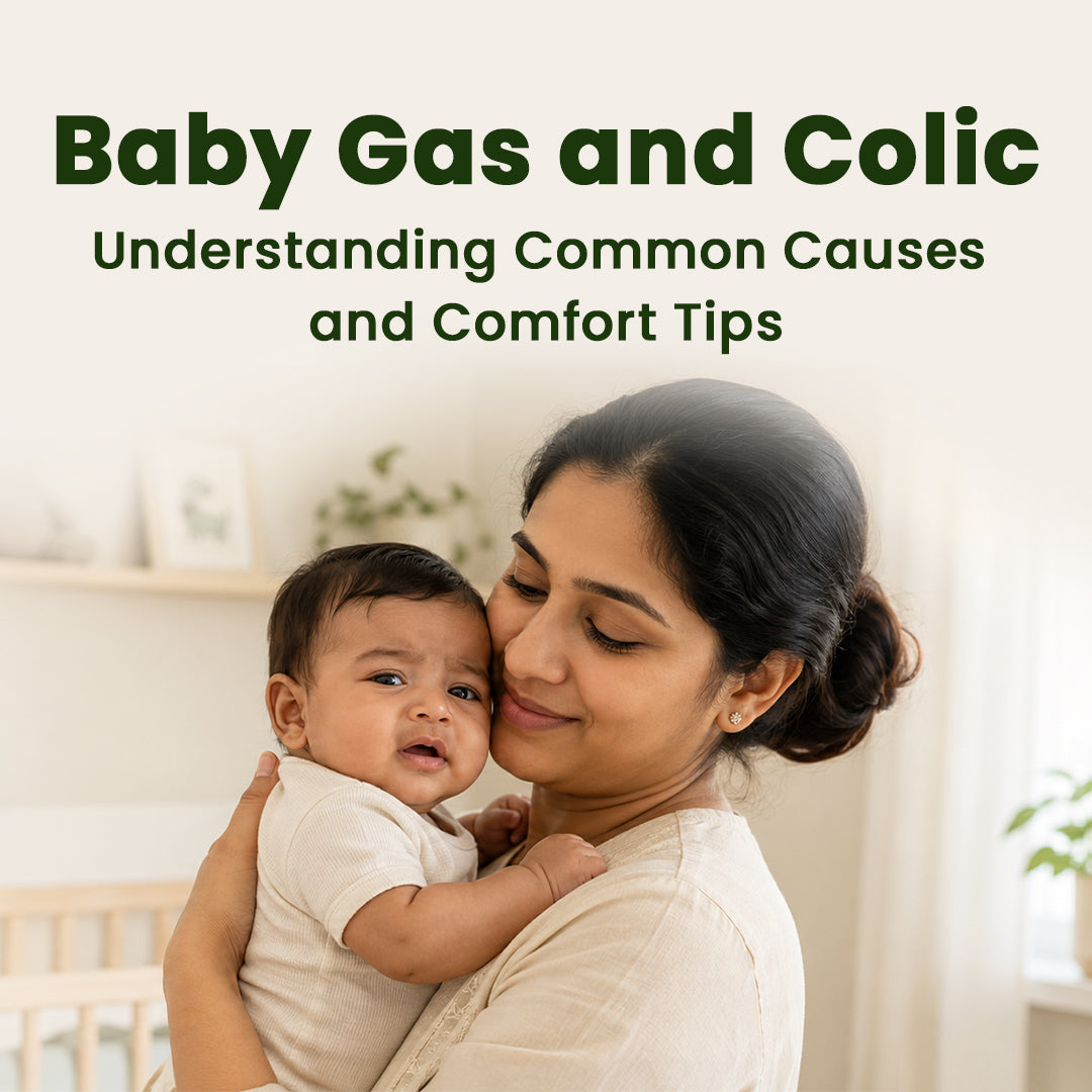 Baby Gas and Colic: Understanding Common Causes and Comfort Tips