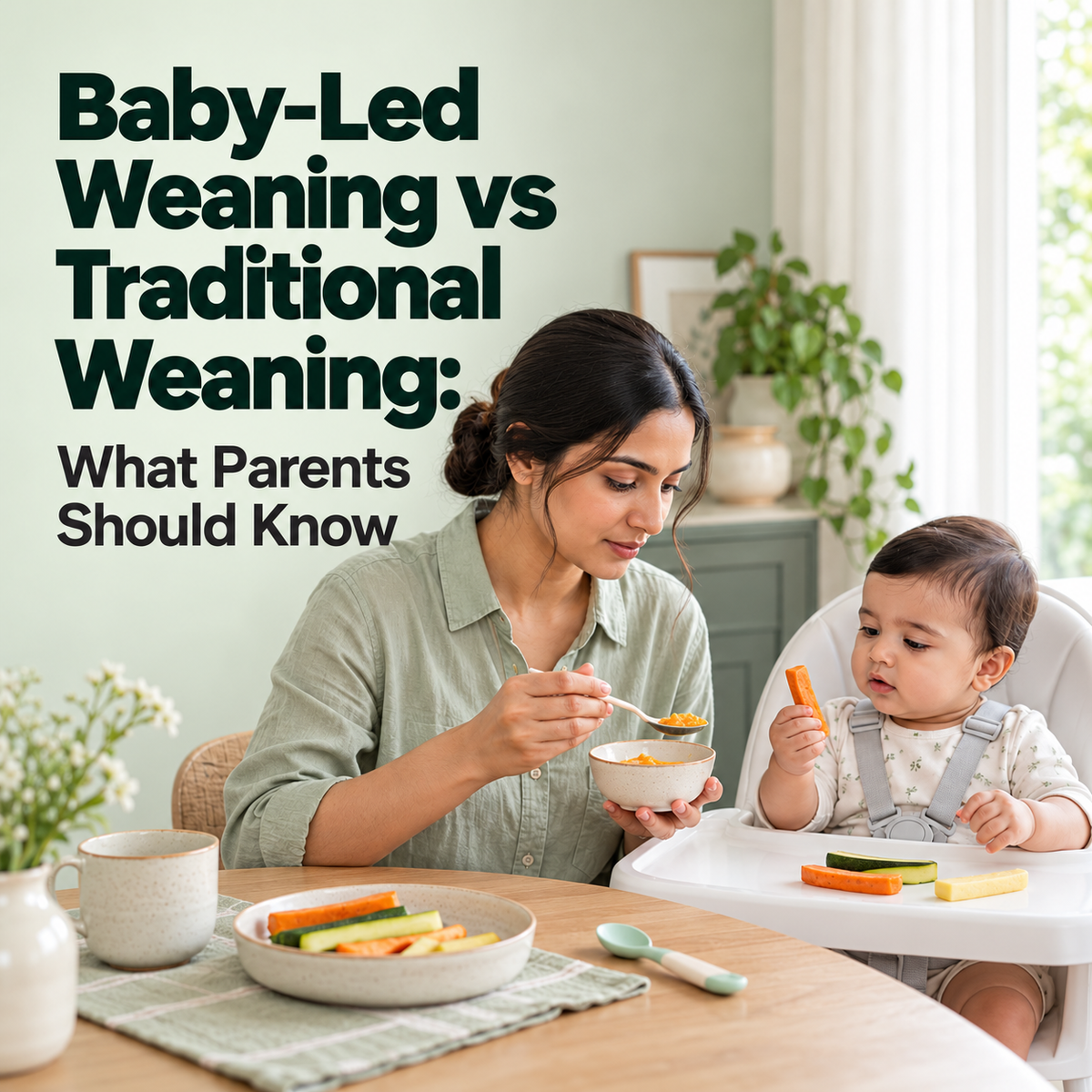 Baby-Led Weaning vs Traditional Weaning: What Parents Should Know