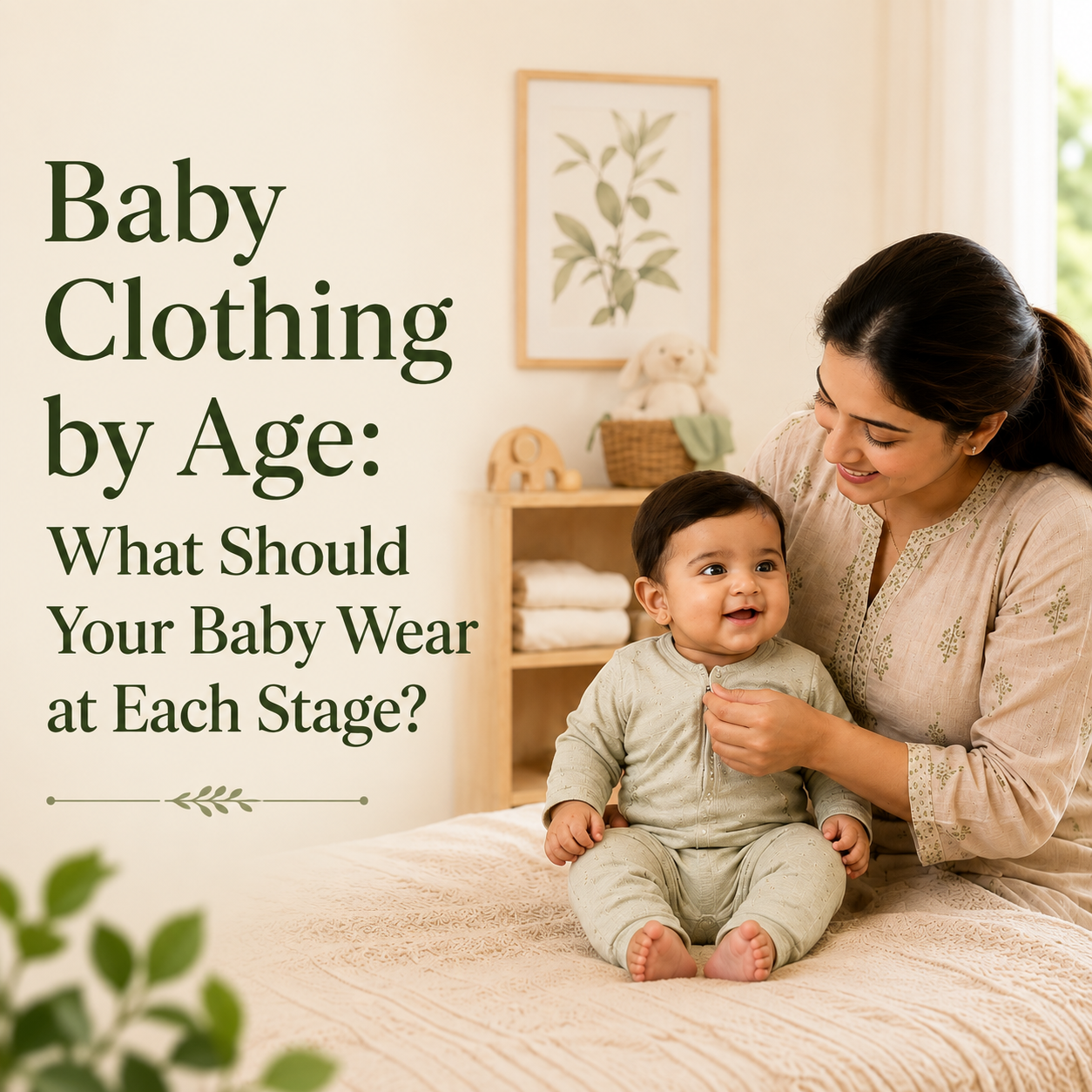 Baby Clothing by Age: What Should Your Baby Wear at Each Stage?