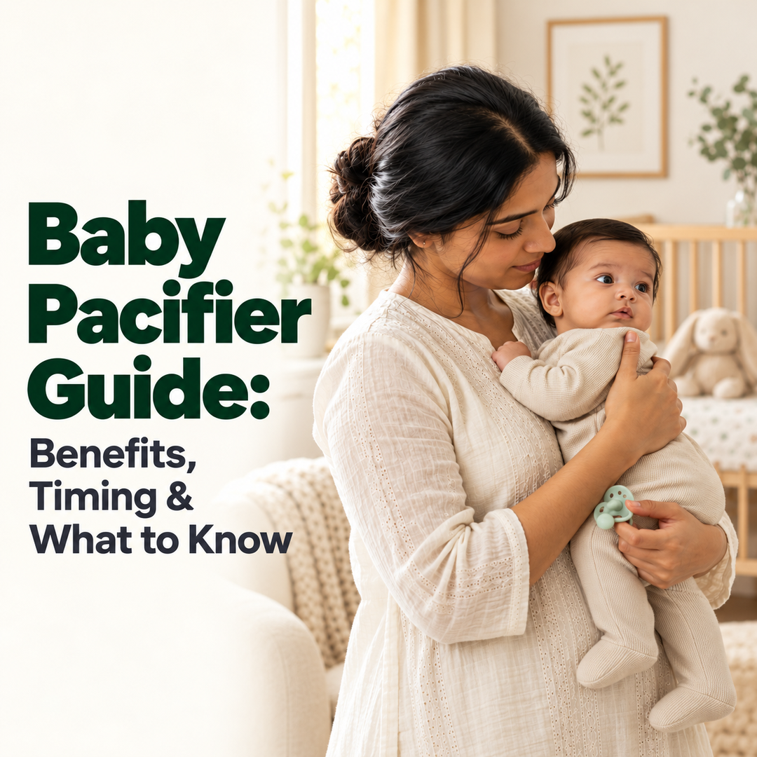 Baby Pacifier Guide: Benefits, Timing and Things Parents Should Consider