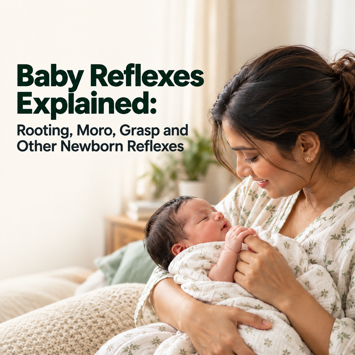 Baby Reflexes Explained: Rooting, Moro, Grasp and Other Newborn Reflexes