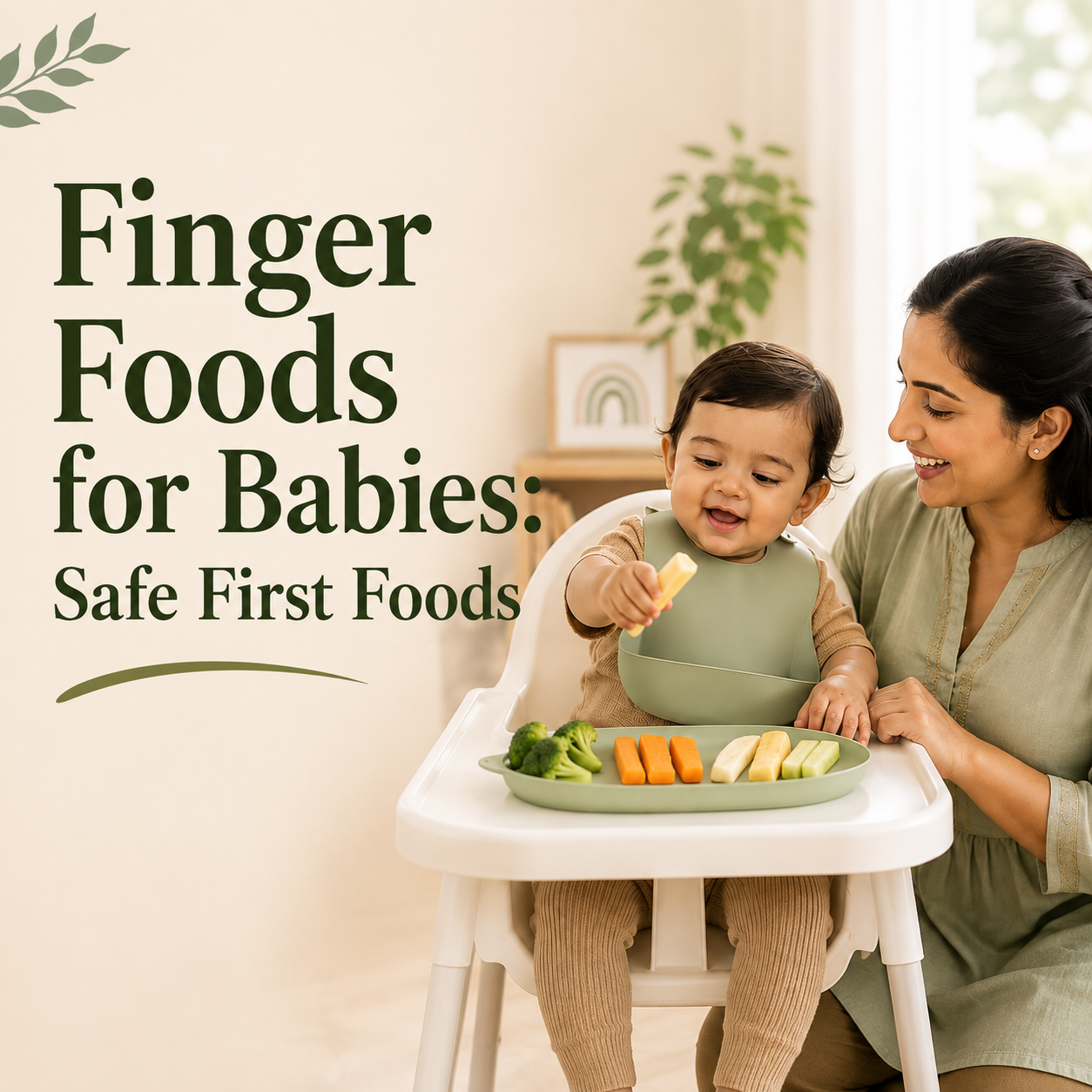 Finger Foods for Babies: Safe First Foods