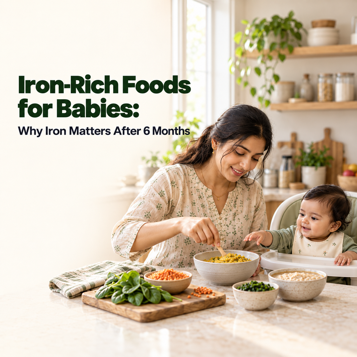 Iron-Rich Foods for Babies: Why Iron Matters After 6 Months