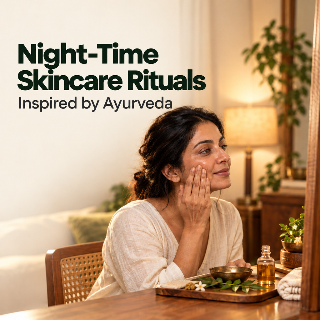 Night-Time Skincare Rituals Inspired by Ayurveda