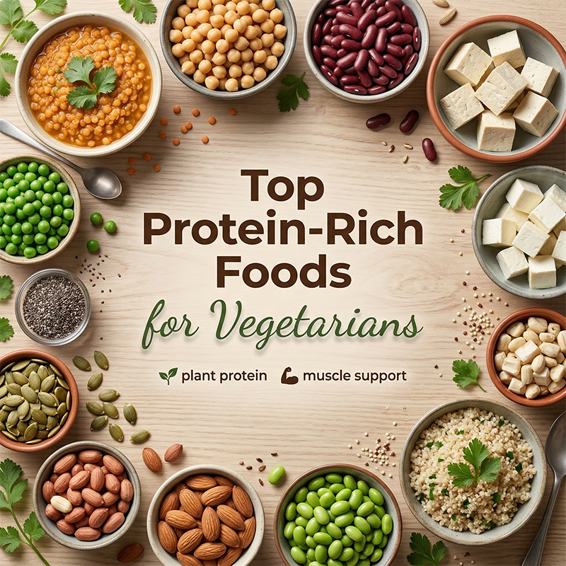 Top Protein-Rich Foods for Vegetarians