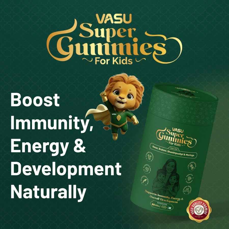 Vasu Super Gummies for Kids – Boost Immunity, Energy & Development Nat
